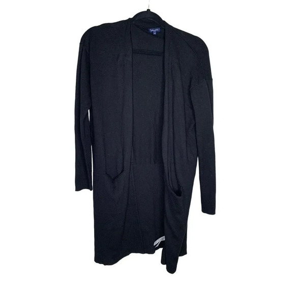 Splendid retreat cash blend cardi cardigan in black size small NWOT - Picture 3 of 8